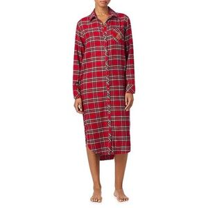 Ralph Lauren Red Checkered Pajama Shirt